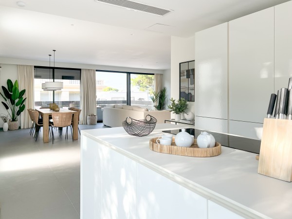 Modern and comfortable semi-detached villa in 80m from the beach Playa de Muro