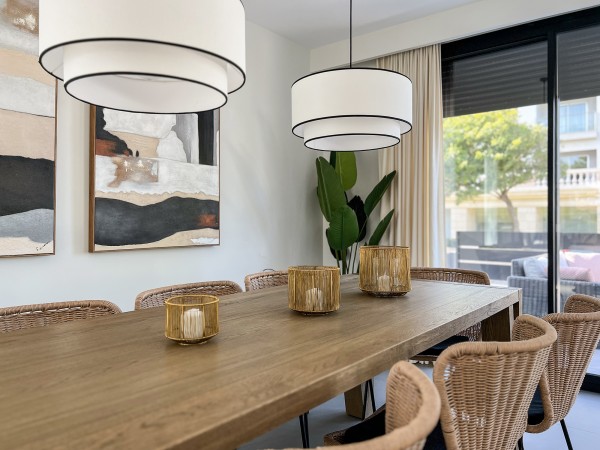 Modern and comfortable semi-detached villa in 80m from the beach Playa de Muro