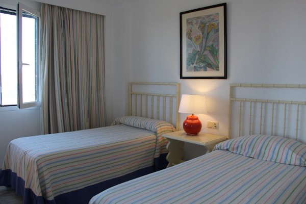 Frontline Seafront Apartment with Private Garden in Nova Santa Ponsa