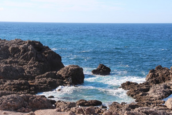 Frontline Seafront Apartment with Private Garden in Nova Santa Ponsa