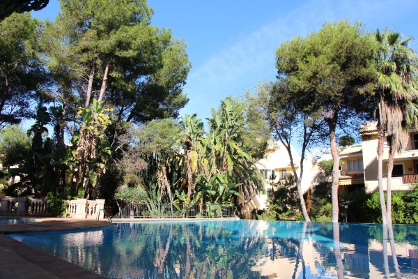 Frontline Seafront Apartment with Private Garden in Nova Santa Ponsa