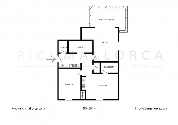 Apartamento Zodiac en 1a linea en Illetas
