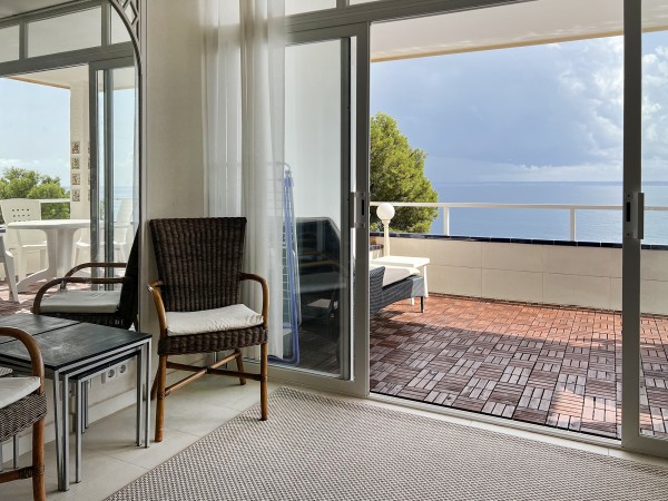 Piso con vistas al mar en venta  en Illetas