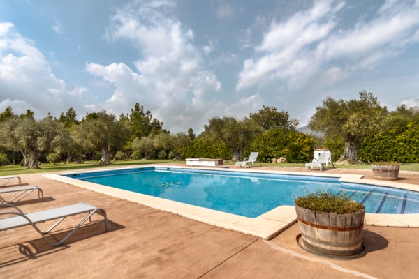 Gran finca vacacional con vistas a la Tramuntana cerca de Inca