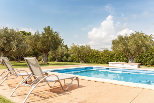 Gran finca vacacional con vistas a la Tramuntana cerca de Inca