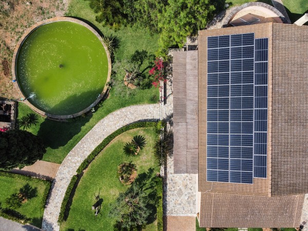 Gran finca vacacional con vistas a la Tramuntana cerca de Inca