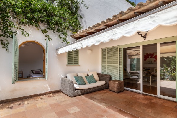 Menorquin style house in Sol de Mallorca