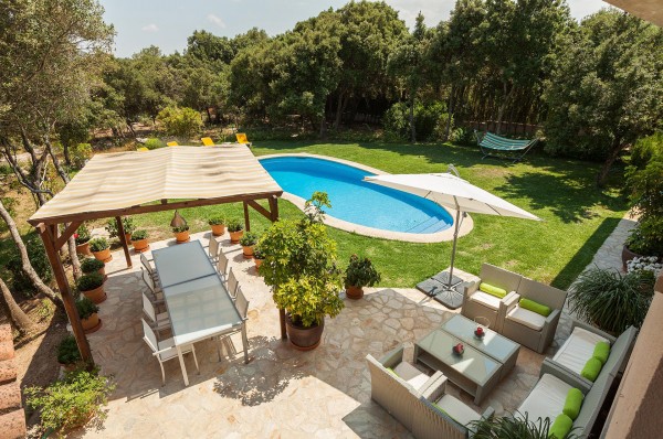 Casa vacacional con piscina cerca de Pollenca