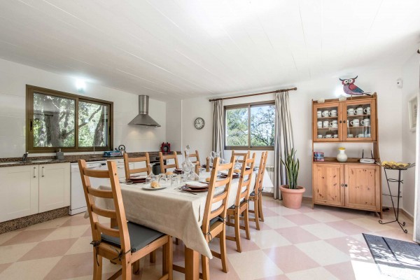 Casa vacacional con piscina cerca de Pollenca