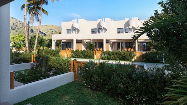 Casas adosadas nuevas 2025 en Port Alcudia