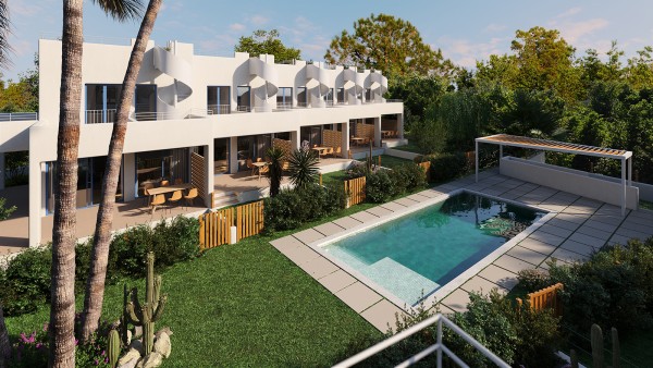 Casas adosadas nuevas 2025 en Port Alcudia