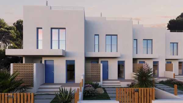 Casas adosadas nuevas 2025 en Port Alcudia