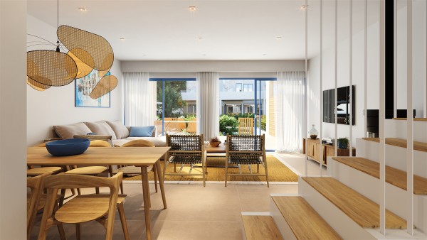 Casas adosadas nuevas 2025 en Port Alcudia