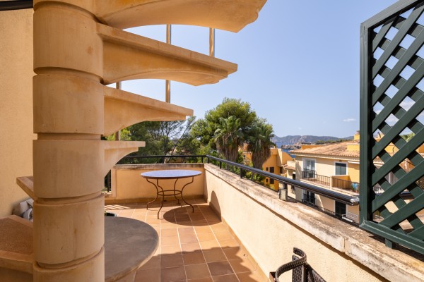 Atico con vistas preciosas cerca del mar en Nova Santa Ponsa