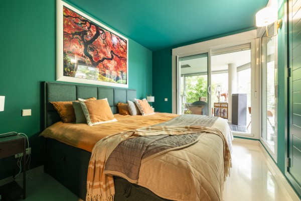 Planta baja con jardín privado en venta en Sol de Mallorca