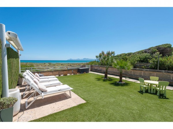 Bungalow en primera línea de playa en Playa de Muro