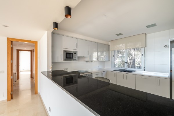 Exclusive apartment with partial sea views and private garage