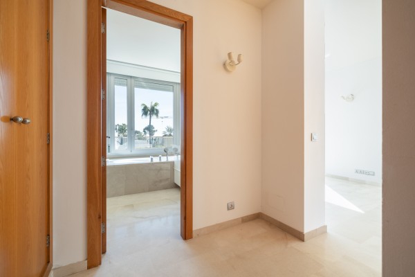 Exclusive apartment with partial sea views and private garage