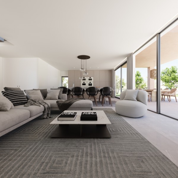 Casa de campo mediterránea en construcción con piscina y gran parcela en Sencelles