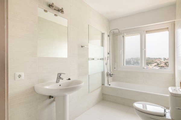 Seafront Apartment with Panoramic Sea Views, Pool and Excellent Potential in Sant Agustí
