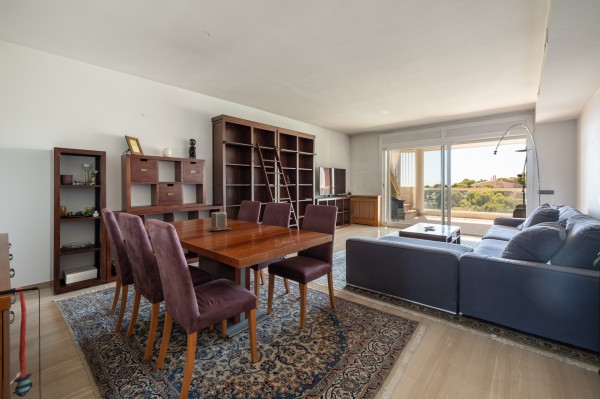Penthouse with panoramic rooftop terrace and sea views in Illetas