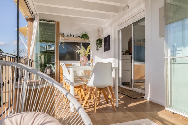 Ático de 4 dormitorios con solárium privado de 100 m² en Es Caülls