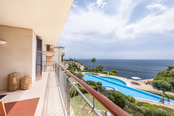 Wohnung zur Miete in exklusiver Wohnanlage mit Schwimmbad in Sol de Mallorca