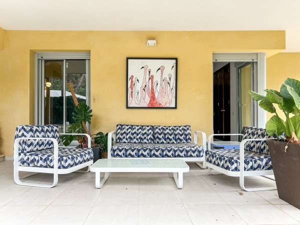 Wohnung mit privatem Garten in Sol de Mallorca