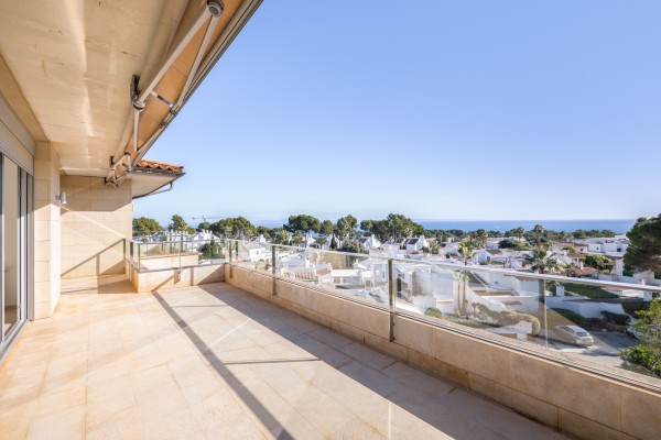 Rare Penthouse with Private Rooftop & Sea Views