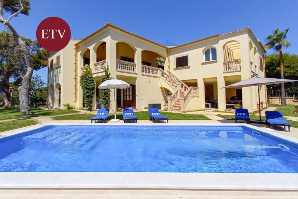 Villa de lujo con ETV en Playa de Muro
