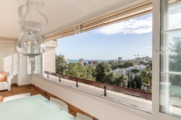 Großzügige Wohnung mit XL-Terrasse und Meerblick